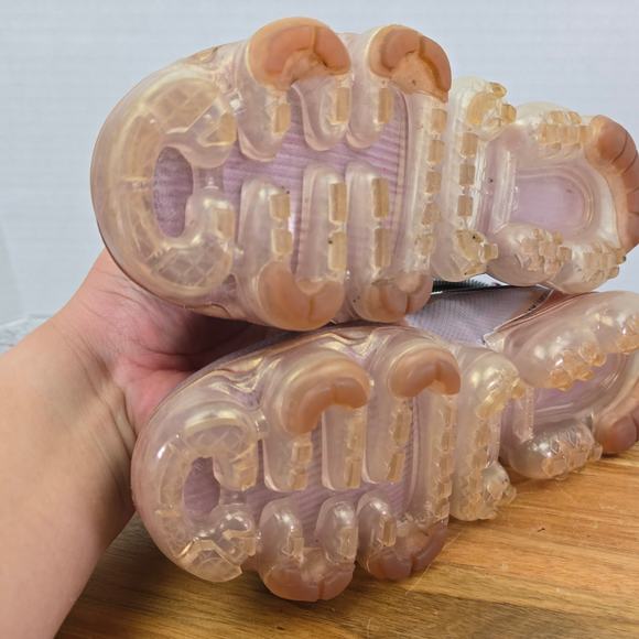 Nike Air Vapormax 2019 Plum Chalk Athletic Gym Daily Sneaker Womens 7 AR6632-500 - Picture 10 of 14